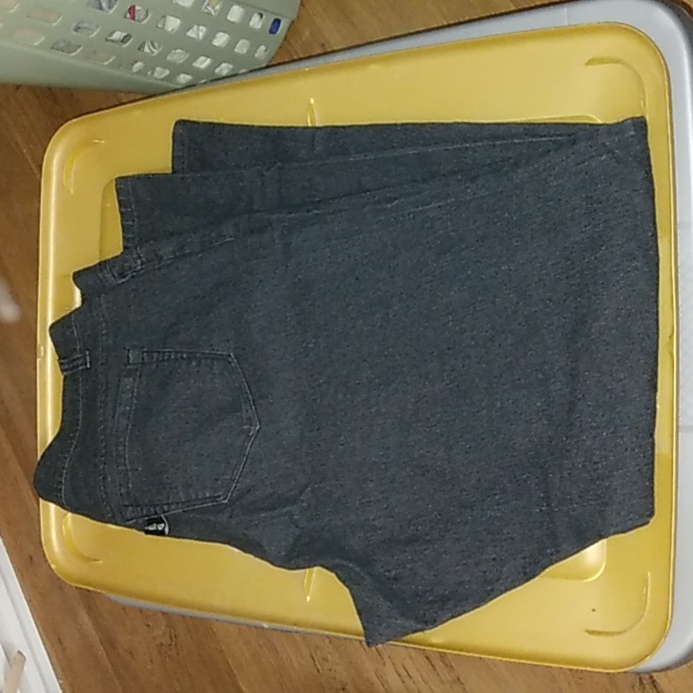 Hype Plus Size ladies black denim jeans size 17/18  Stretchy.   T1